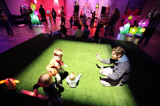 Baby Rave Interactive Play at Asian Art Museum