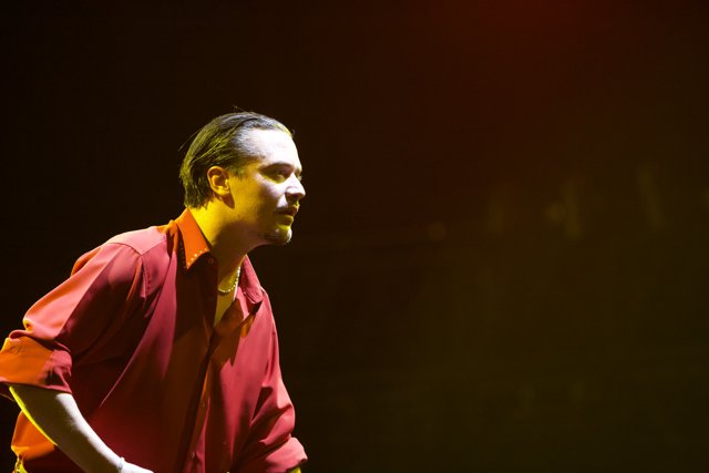 Mike Patton Rocks the Stage in Red