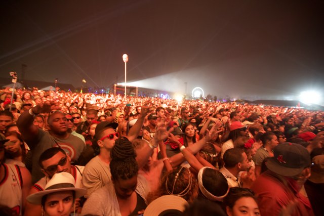 The Electric Night Sky at Coachella Festival