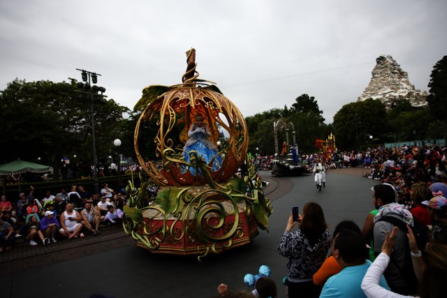 Magical Parade Float at Disneyland