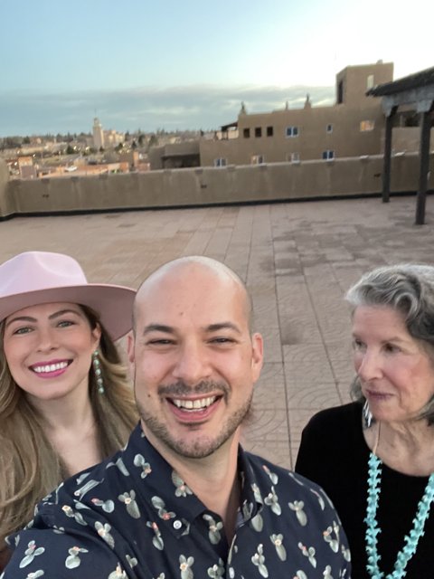 Rooftop Selfie in Santa Fe