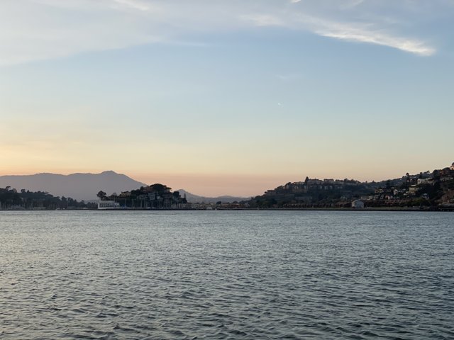Sailing into the Sunset in Tiburon