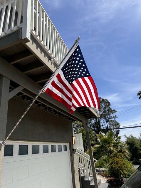 Proudly Waving in Walnut Creek