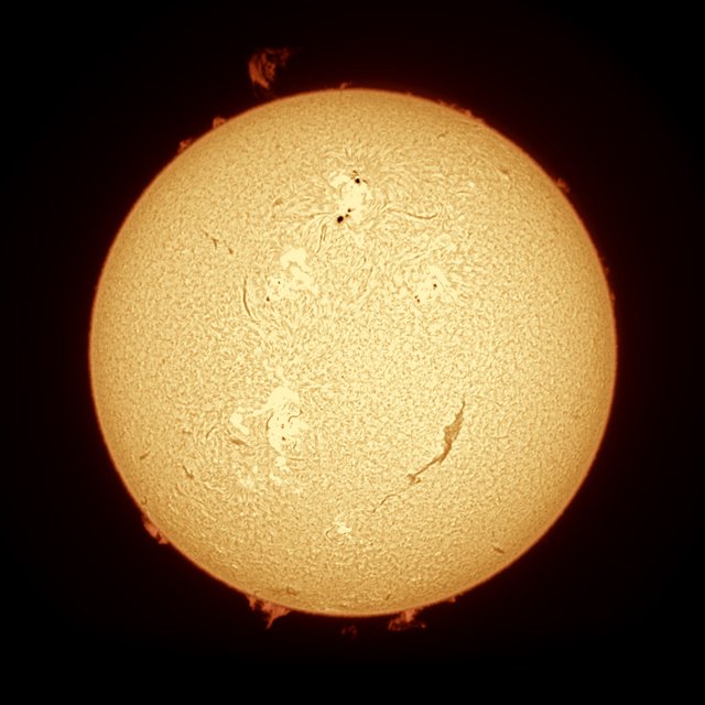 The Sun in Hydrogen-Alpha Light
