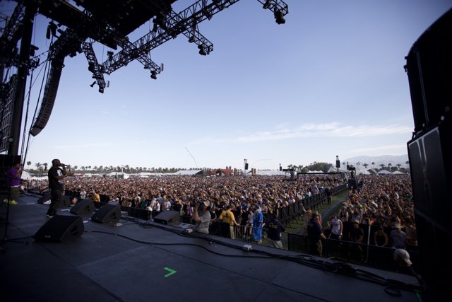 The Epic Crowd at Coachella Music Festival