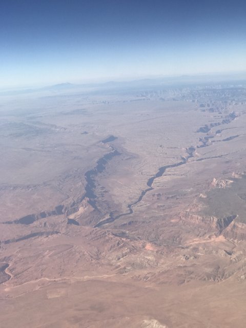 Majestic Aerial View of the Grand Canyon