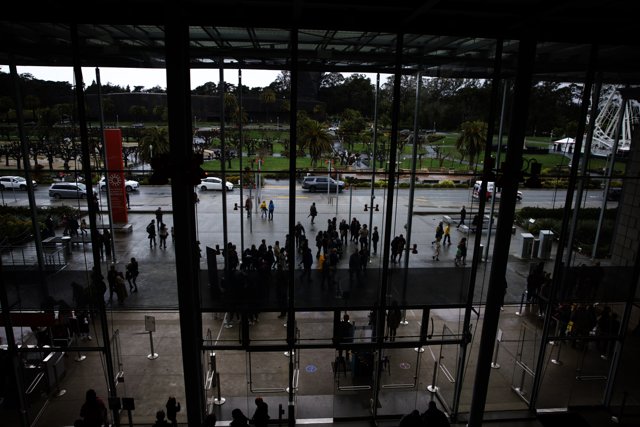 Bustling Terminal at the California Academy of Sciences