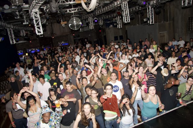 Crowd Goes Wild at Funktion London Electricity Club Night