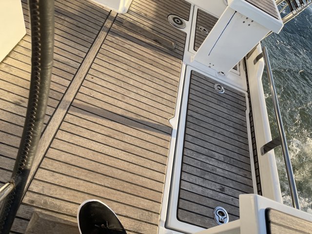 Waterfront Porch on a Boat