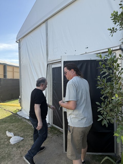 Moments Before the Show