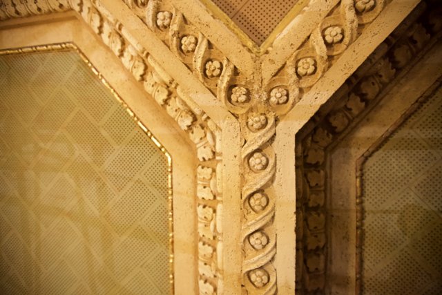 Ornate Cornice of the Grand Staircase