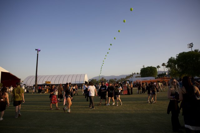 Sunny Afternoon at Coachella 2024: Fashion, Colors, and Culture