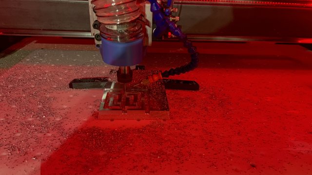 Precision Cutting with Red Light