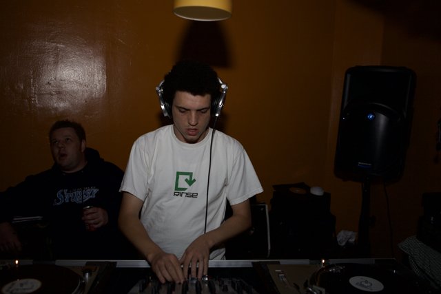 Dubstep DJ in Action