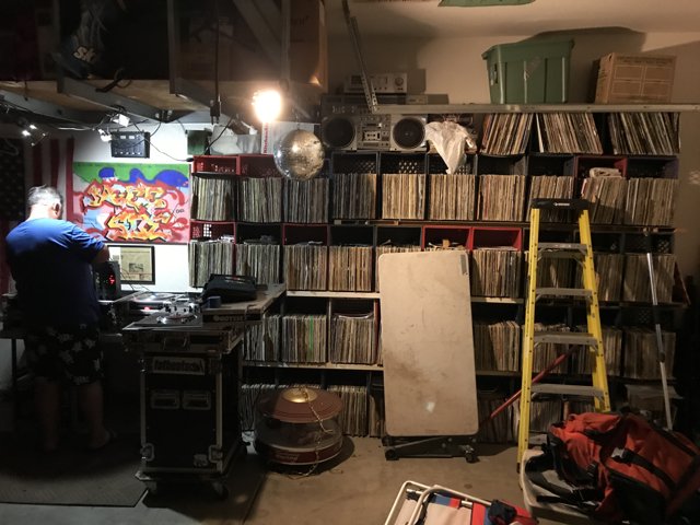 Garage DJ Setup