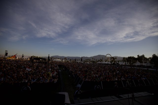 Coachella Concert-goers Enjoy the Crowd Energy