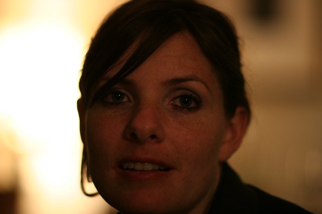 Dramatic Portrait of Penelope in Low Light