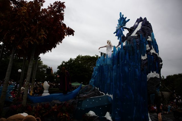 Enchanted Ice Princess Float at Disneyland