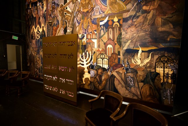 The Artistic Wall of the Jewish Museum of New York