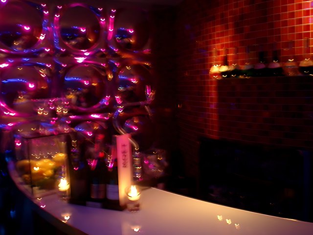 Pink Lighting at Club Evo
