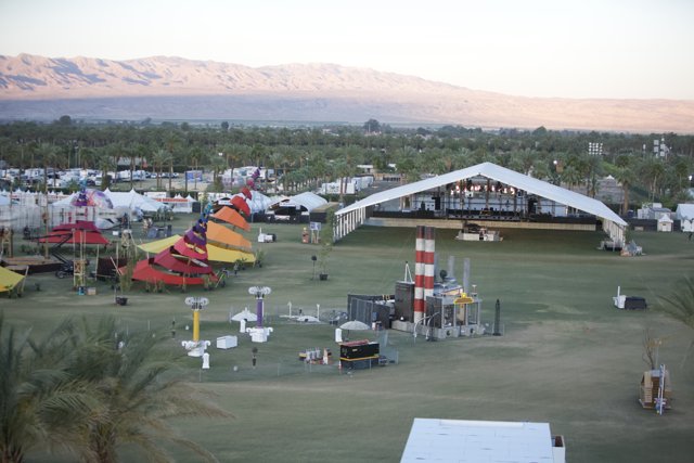 Main Stage at Coachella Airport