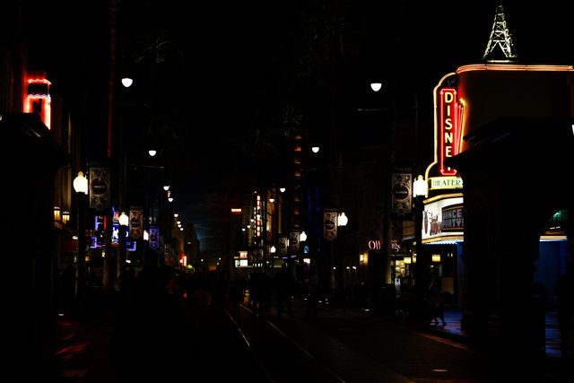 Neon Nights in the Metropolis