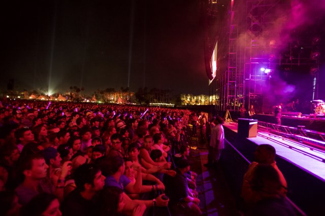 Jack McBrayer Rocks with the Crowd at Coachella 2011