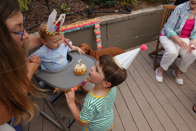 Birthday Joy on the Porch
