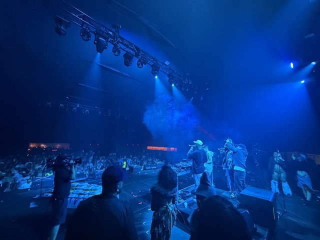 Electric Nights in Indigo