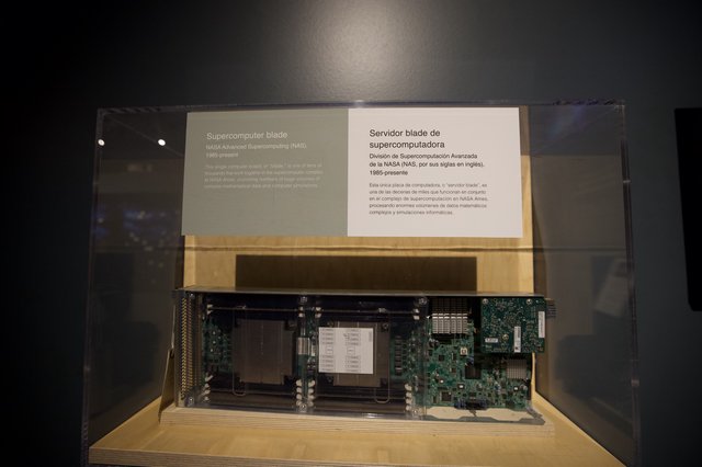 NASA Supercomputer Blade Server Museum Display
