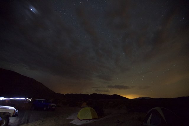 Under the Starry Sky: Camping in the Desert