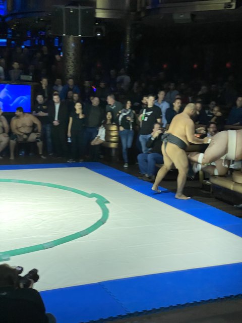 Sumo Wrestling Fun at Caesars Palace