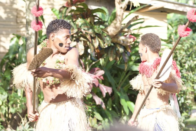 Traditional Fijian Hula Dance