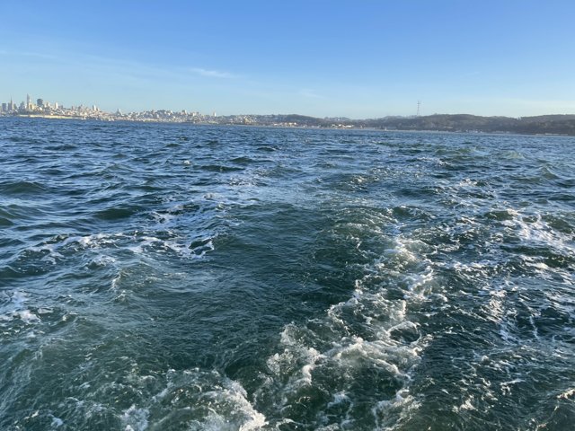 Bay View from a Boat