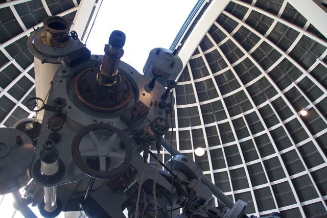 Inside the Observatory Dome