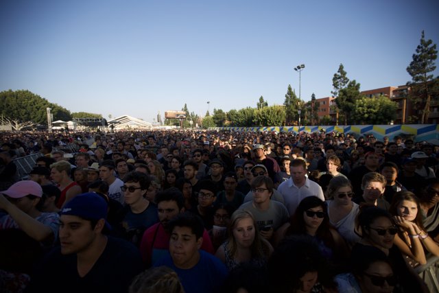The Thrilling Crowd at FYF Music Festival