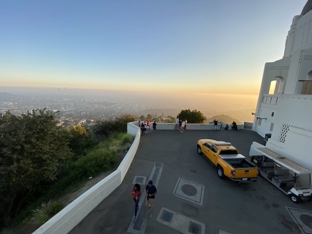 Sunset at Griffith Observatory
