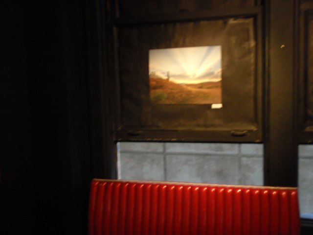 The Red Chair in the Cinema Room
