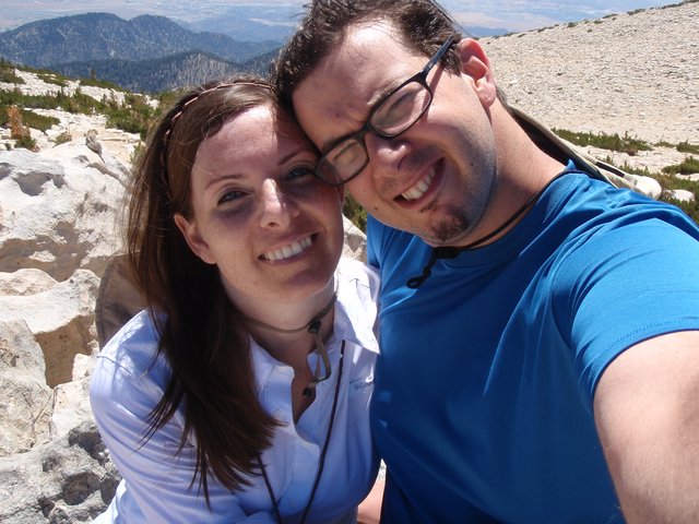 Couple Selfie at San Gorgonio Mountain Summit