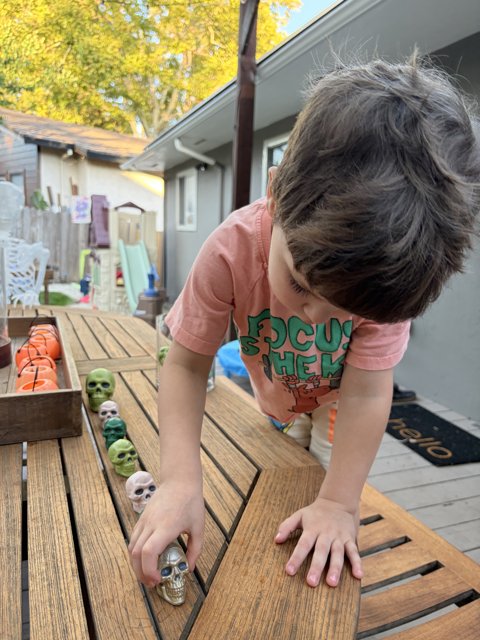 Backyard Playdate on a Sunny October Afternoon