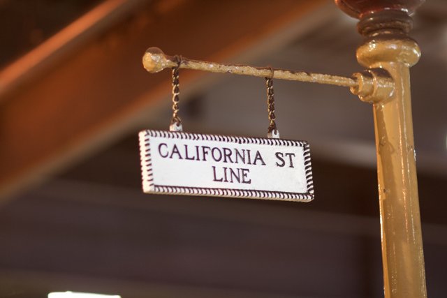 California St Line Symbol