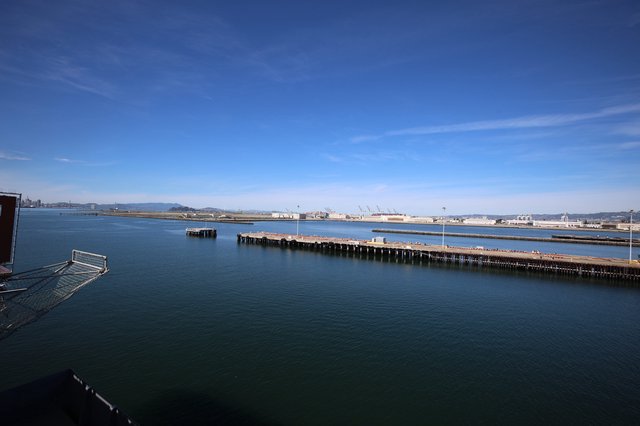 Tranquil Harbor View from USS Hornet Museum