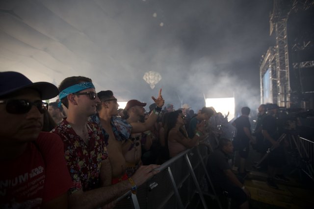 Smoke and Sunglasses at Coachella
