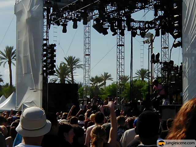 Coachella Crowd Rocks Out Under the California Sun