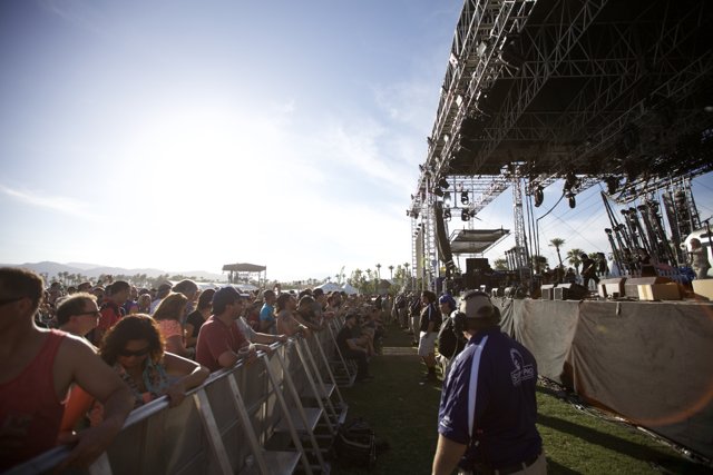 Coachella Crowd Grooving in the Sun