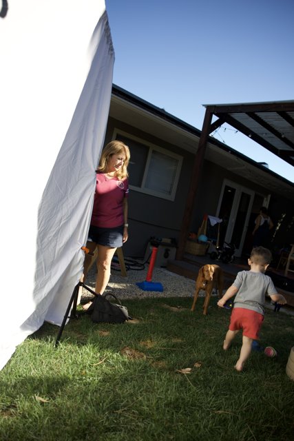 Summer Afternoons in the Backyard