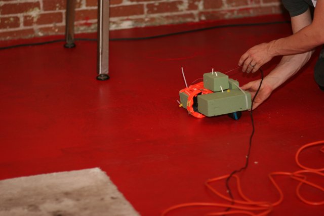 Cutting a Red Floor