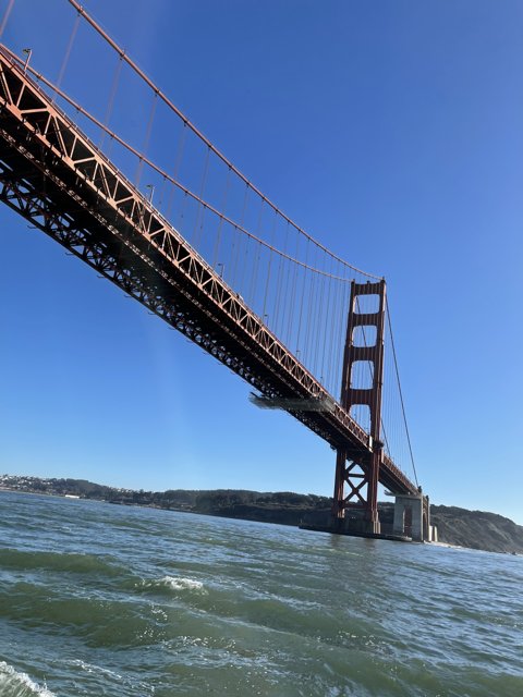 Golden Gate Bridge in Serene Surroundings