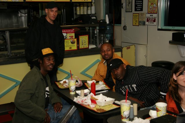 Late Night Fast Food Gathering at Fatburger 2006