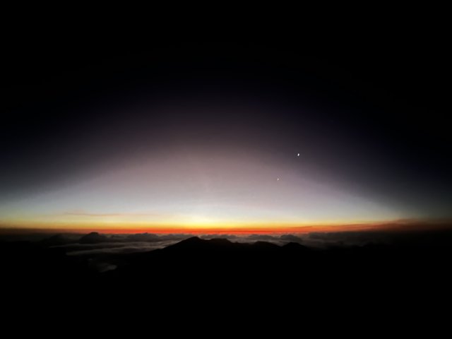 Sunrise over Haleakalā